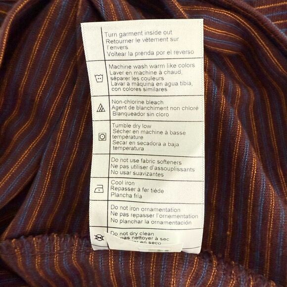 Carhartt Relaxed Fit Striped Short Sleeve T Shirt - Men’s US L - Picture 8 of 8